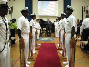 Military Ceremony sponsored by Christian Fellowship Church